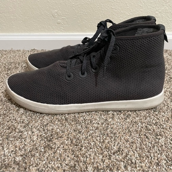 Allbirds Tree Toppers Sneaker High Top Gray Merino Wool Mens 13 - Picture 5 of 7